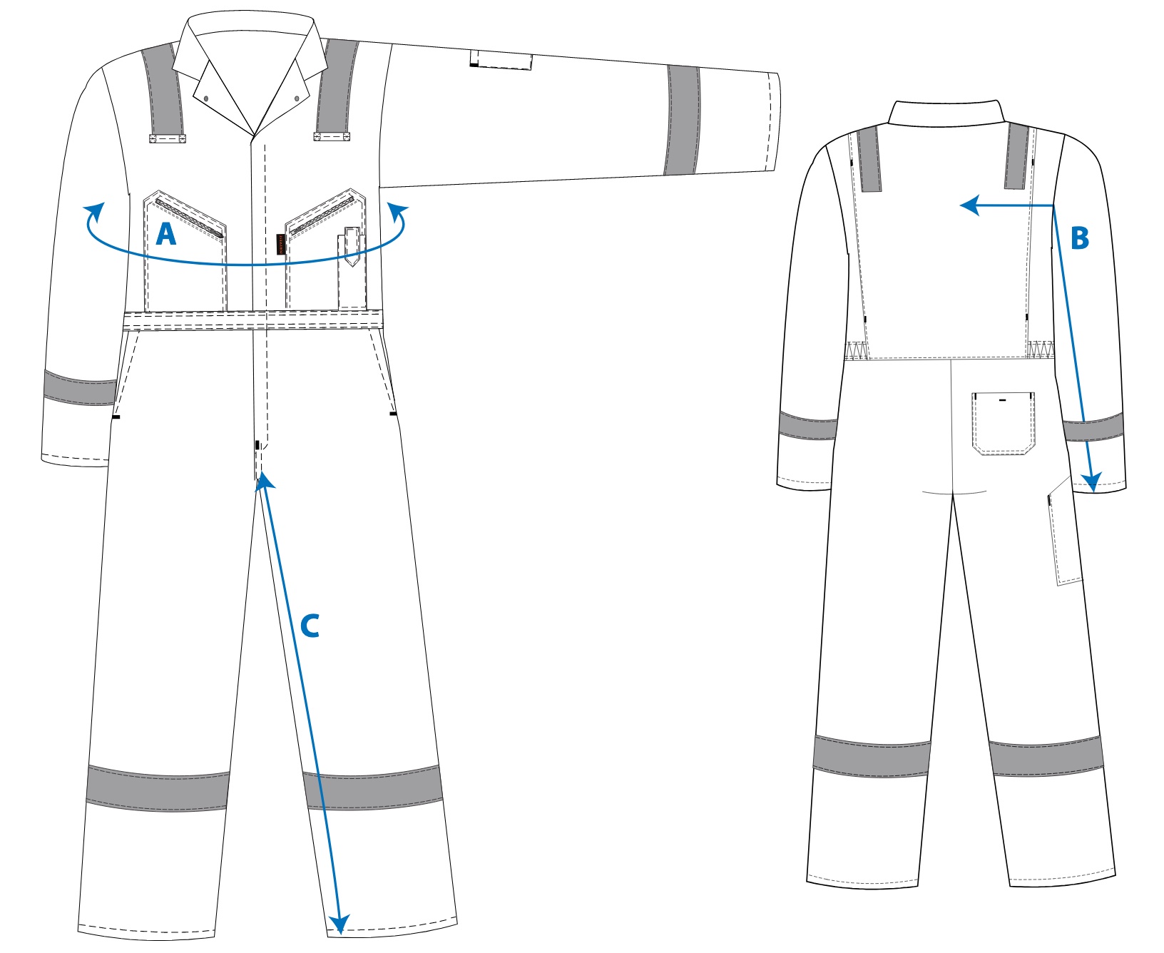 Portwest C811 Cotton Boilersuit BK Safetywear
